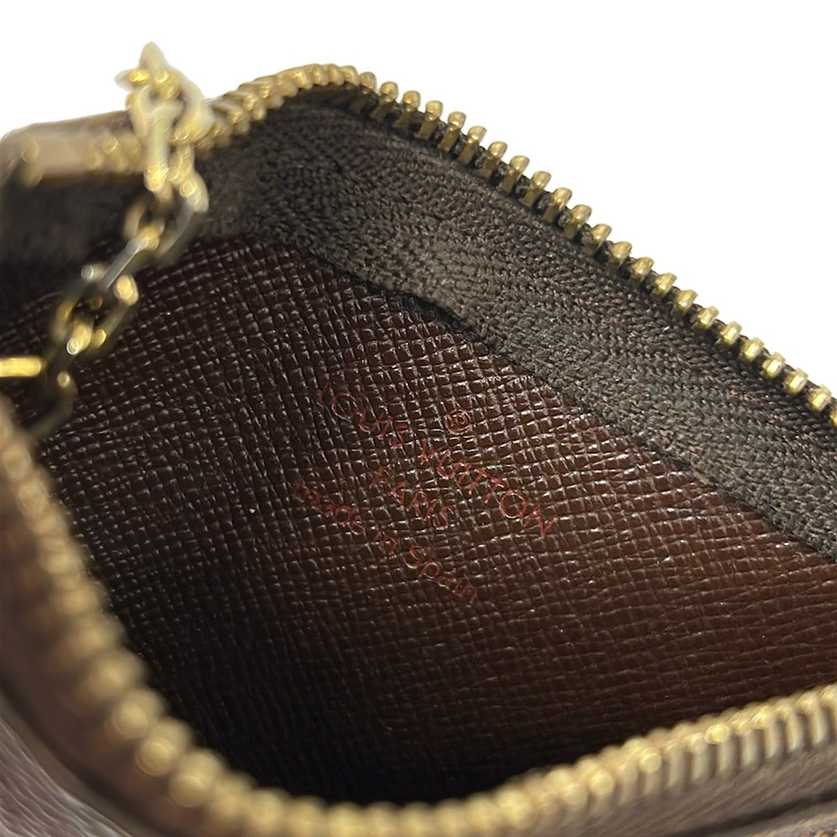 Louis Vuitton Coin Case Damier Pochette Cles Ebene — view 4