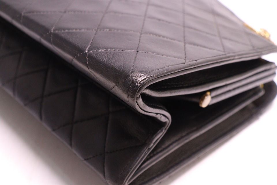 Chanel Quilted GD Leather Chain Shoulder — view 5