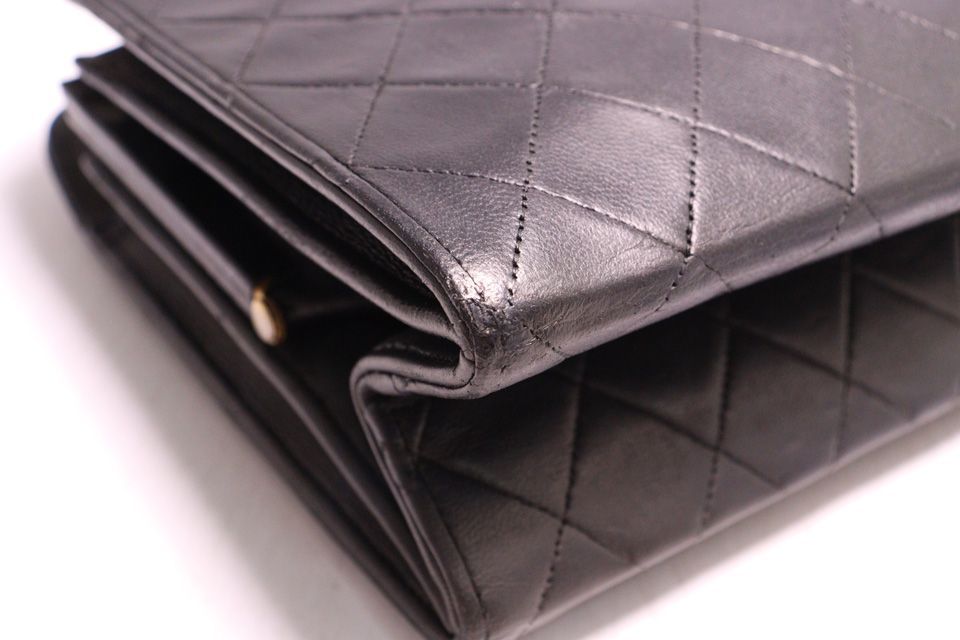 Chanel Quilted GD Leather Chain Shoulder — view 6
