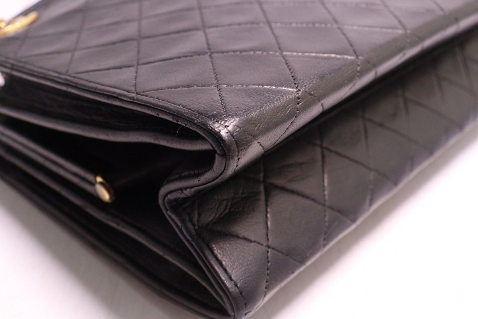 Chanel Quilted GD Leather Chain Shoulder — view 4