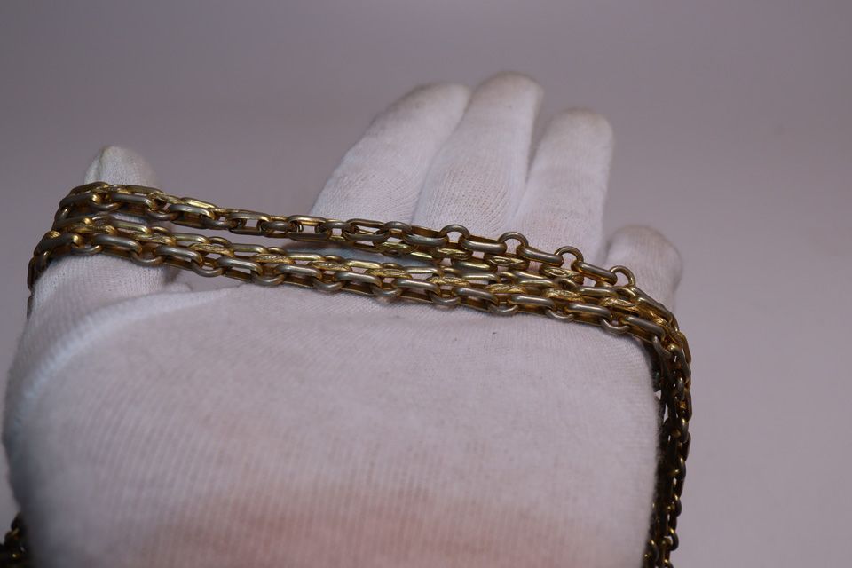 Chanel Quilted GD Leather Chain Shoulder — view 8