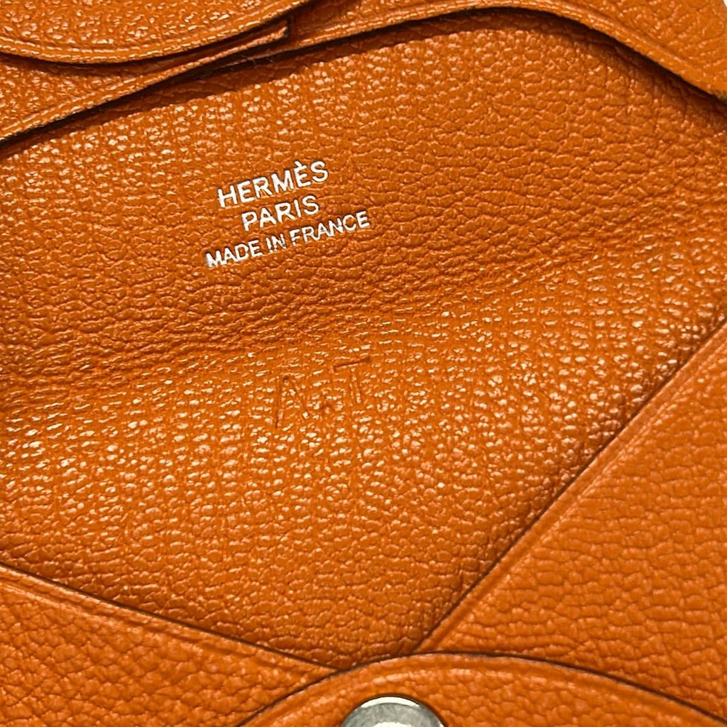Hermes Coin Case Bastia Orange — view 5
