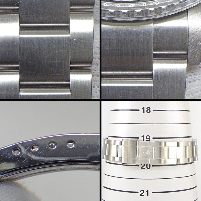 Rolex Watch Submariner Date Green Number Luminous Index Hands Rotating Bezel — view 8