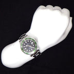 Rolex Watch Submariner Date Green Number Luminous Index Hands Rotating Bezel — view 9