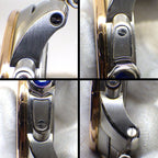 Cartier Watch Caliber Brown Dial Roman Index Date Luminous Hand Small Seconds — view 8