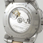 Cartier Watch Caliber Brown Dial Roman Index Date Luminous Hand Small Seconds — view 4