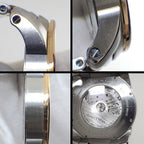 Cartier Watch Caliber Brown Dial Roman Index Date Luminous Hand Small Seconds — view 9