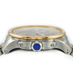 Cartier Watch Caliber Brown Dial Roman Index Date Luminous Hand Small Seconds — view 2