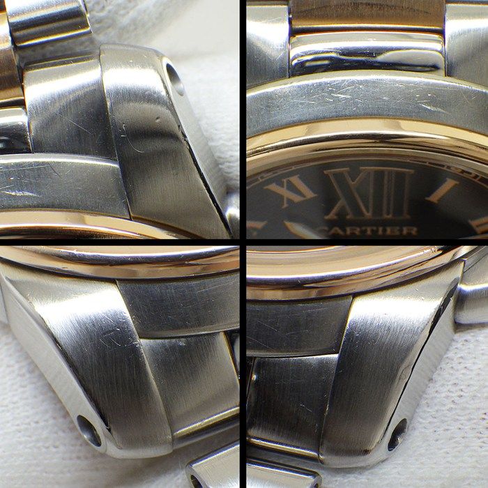 Cartier Watch Caliber Brown Dial Roman Index Date Luminous Hand Small Seconds — view 7