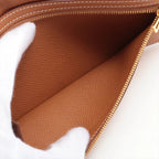 Hermes Bearn Souffle Veau Epsom Gold Wallet — view 8