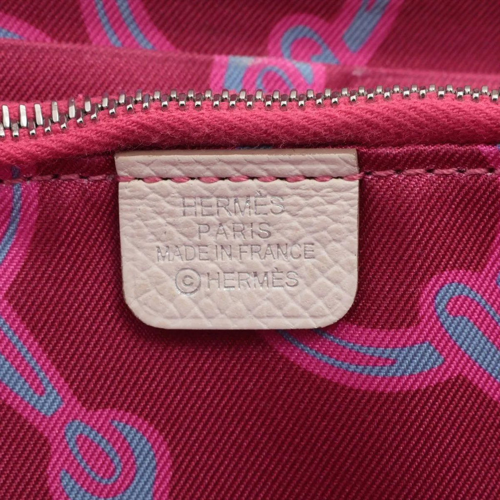 Hermes Construction Azap Long Silk in Veau Nata Wallet — view 9
