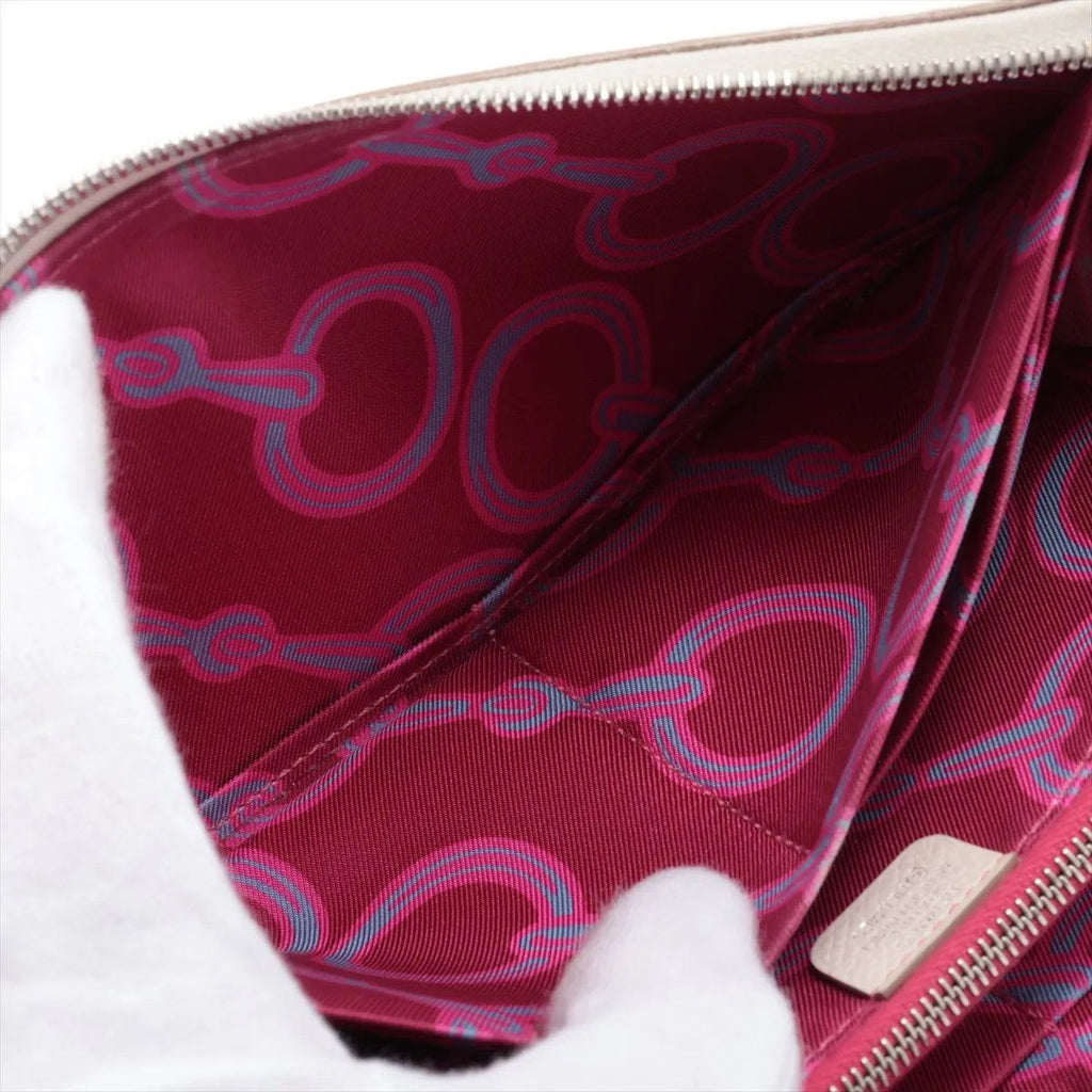 Hermes Construction Azap Long Silk in Veau Nata Wallet — view 4