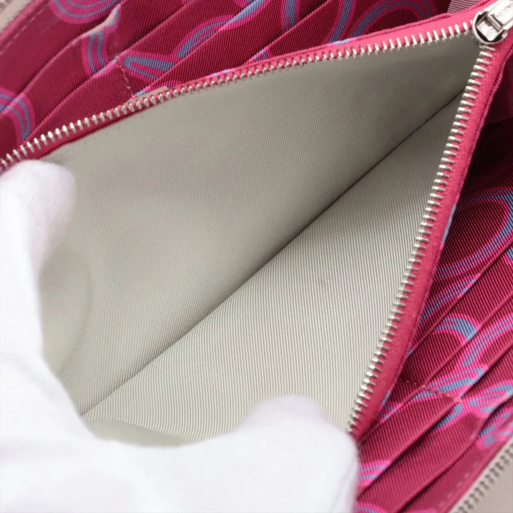 Hermes Construction Azap Long Silk in Veau Nata Wallet — view 8