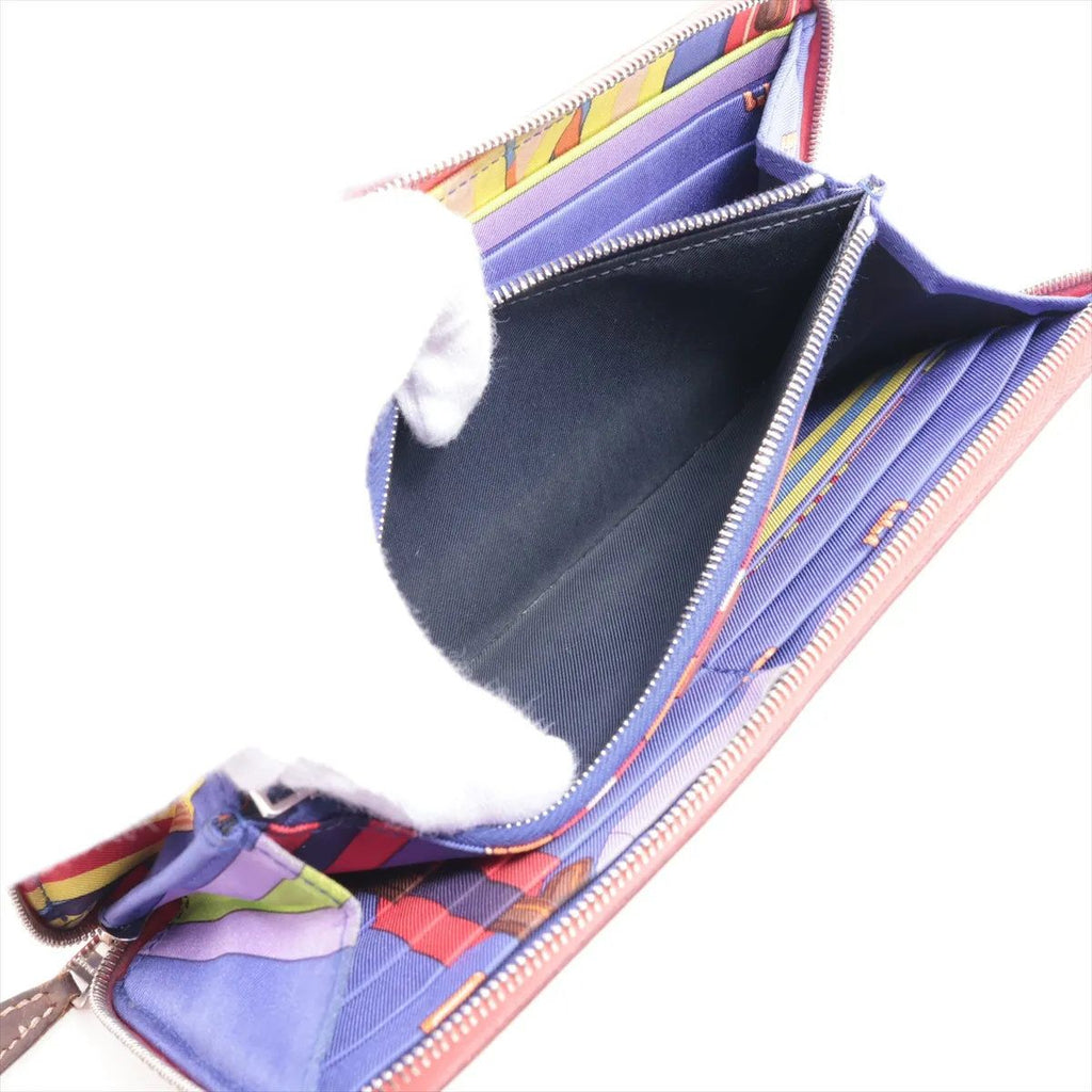 Hermes Construction Azap Long Silk in Veau Wallet — view 7