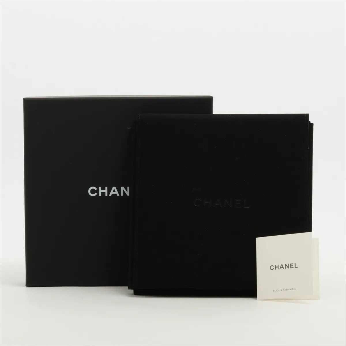 Chanel Bambi Necklace Gold Rhinestone Faux Pearl — view 7