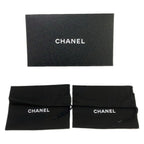 Chanel Slip Ons 36 Red White Black CC Logo Espadrilles Linen Leather Slipper — view 7