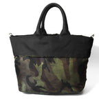 Prada Camo Tote Reversible 2-Way Shoulder Bag Nylon Khaki Green — view 3