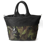 Prada Camo Tote Reversible 2-Way Shoulder Bag Nylon Khaki Green — view 2
