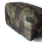 Prada Camo Tote Reversible 2-Way Shoulder Bag Nylon Khaki Green — view 8