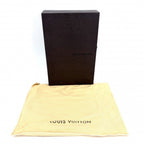 Louis Vuitton Handbag Monogram Eclipse Sequin Mini Pochette Brown Black Gold — view 9