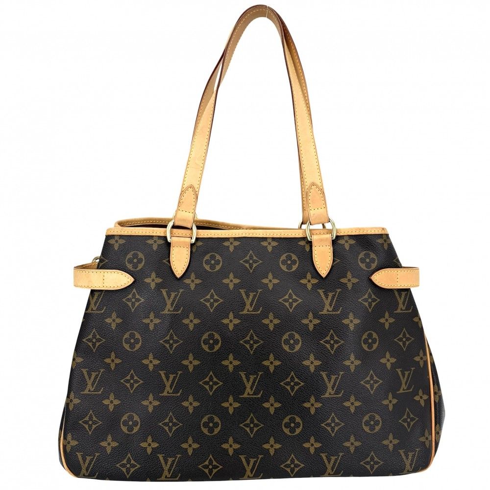 Louis Vuitton Tote Batignolles Oriental Handbag Shoulder Monogram Canvas Brown