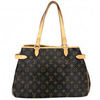 Louis Vuitton Tote Batignolles Oriental Handbag Shoulder Monogram Canvas Brown