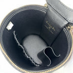 Chanel Shoulder Bag Quilted Mini Vanity Pouch Chain Crossbody CC Logo Lambskin — view 4