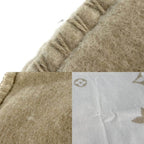 Louis Vuitton Monogram Wool Cashmere Beige Ivory Shoulder — view 6