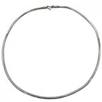 Hermes Necklace Snake Chain Vintage 925 Sterling Silver