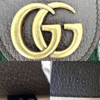 Gucci Tote Ophidia Handbag Sherry Line Shoulder GG Supreme Canvas Leather Beige — view 3