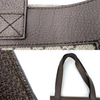 Gucci Tote Ophidia Handbag Sherry Line Shoulder GG Supreme Canvas Leather Beige — view 5