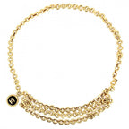 Chanel Belt CC Logo Chain Vintage Gold Plated