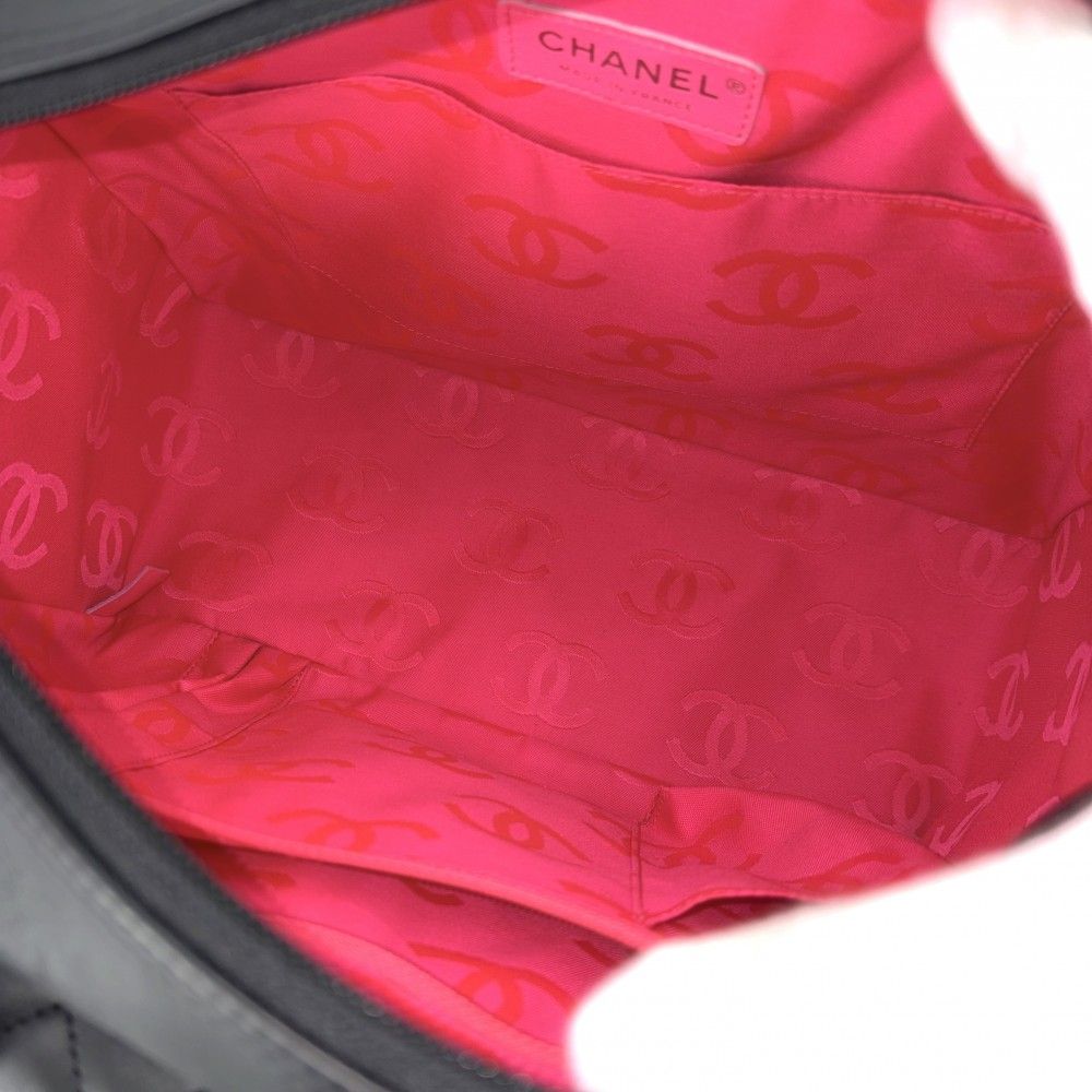 Chanel Handbag Cambon Line Multi Pocket Quilted CC Logo Shoulder Tote Lambskin — view 4