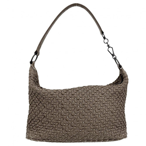 Bottega Veneta One Shoulder Bag Leather Brown Matte Black — view 2