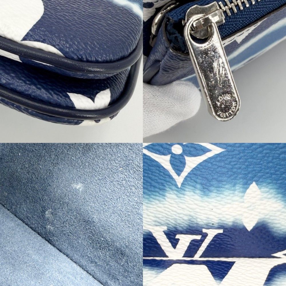 Louis Vuitton Shoulder Bag Monogram Giant LV Escale Pochette Double — view 7