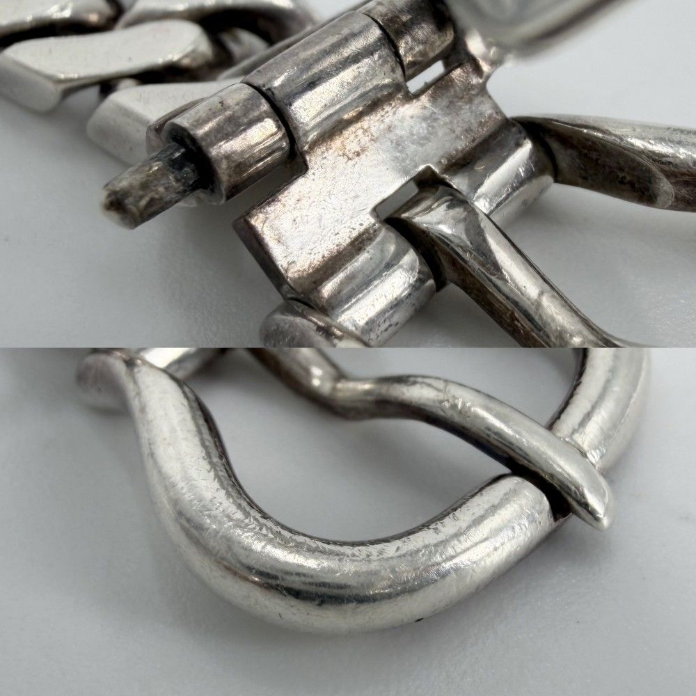 Hermes Bracelet Brookserie MM Star 925 Sterling Silver — view 4