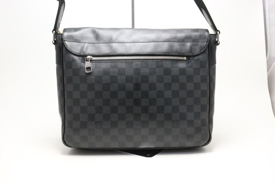 Louis Vuitton Damier Graphite Christopher Messenger Leather Shoulder — view 2