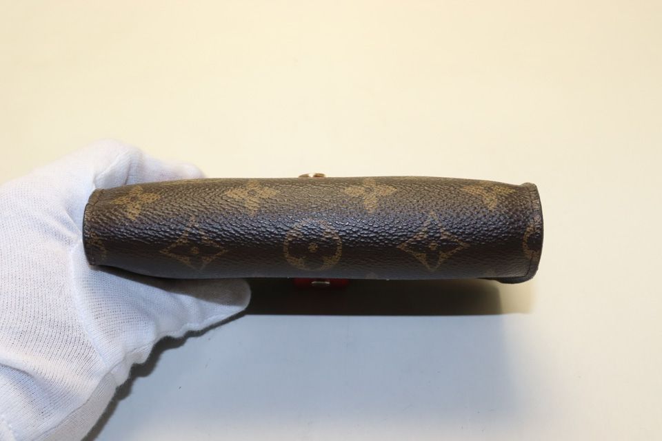 Louis Vuitton Monogram Portefeuille Pallas Compact Leather Bifold Wallet — view 3