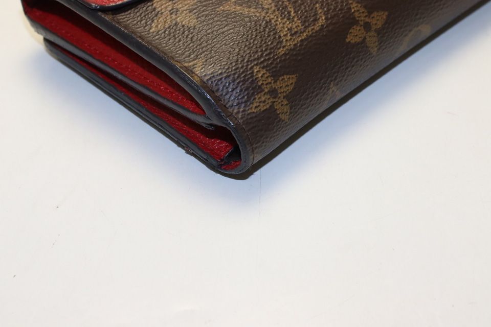 Louis Vuitton Monogram Portefeuille Pallas Compact Leather Bifold Wallet — view 6