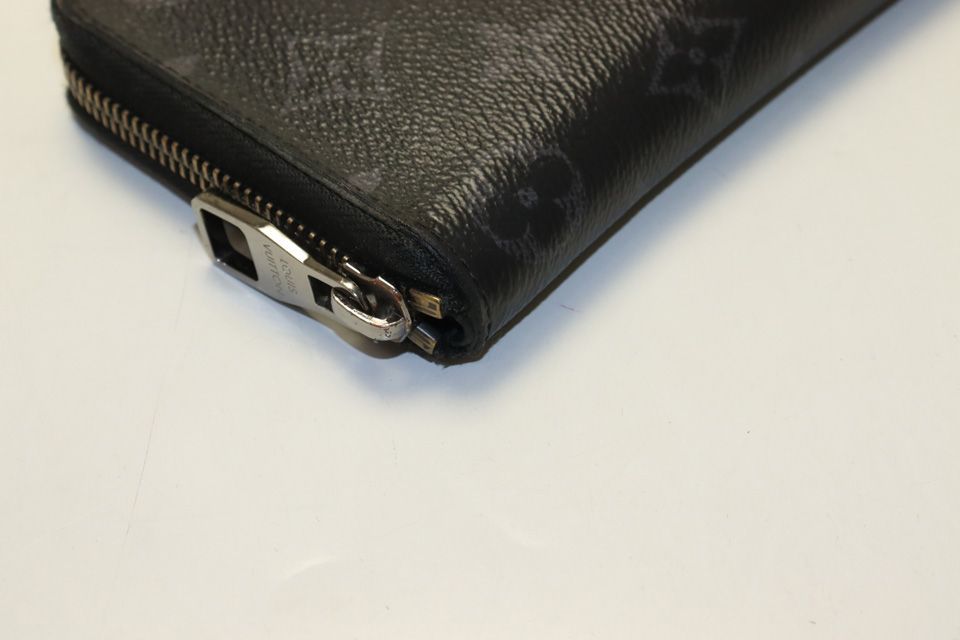 Louis Vuitton Monogram Eclipse Zippy Vertical Leather Zip Around Wallet — view 5