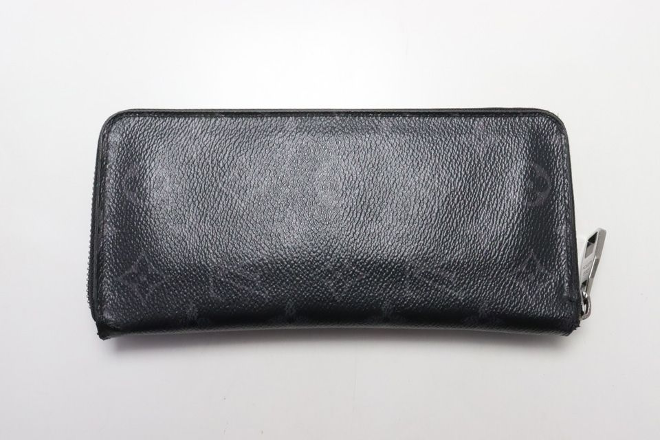 Louis Vuitton Monogram Eclipse Zippy Vertical Leather Zip Around Wallet — view 2