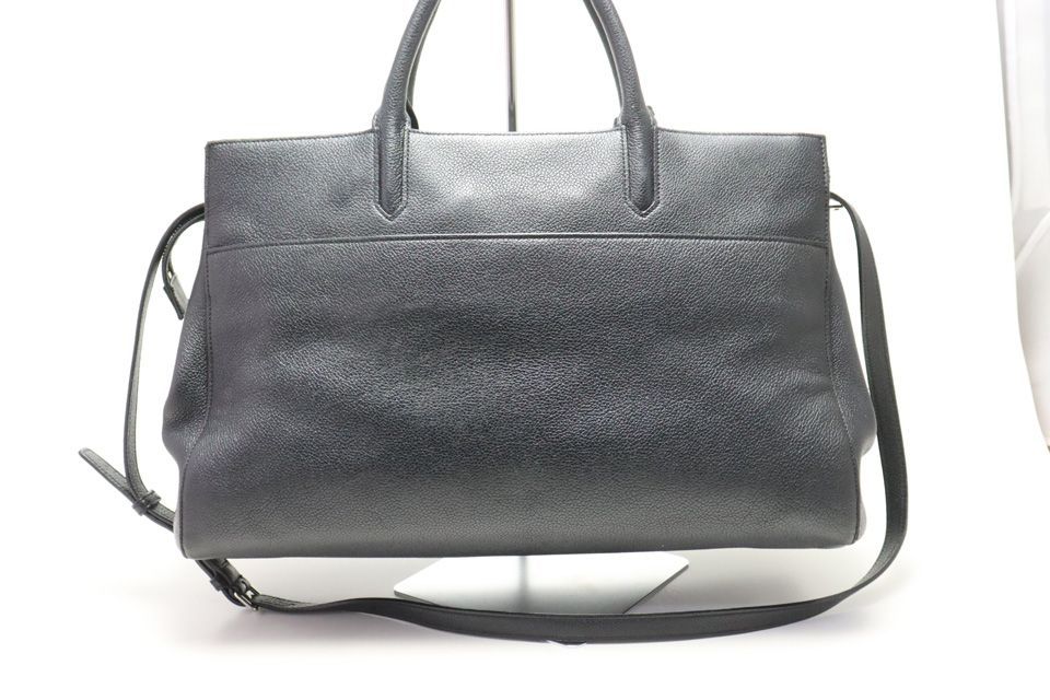 Saint Laurent Cavalry Gauche Leather 2-Way Tote — view 2