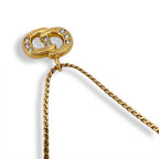 Dior Logo Necklace Gold — view 2