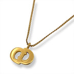 Dior Logo Necklace Gold — view 3