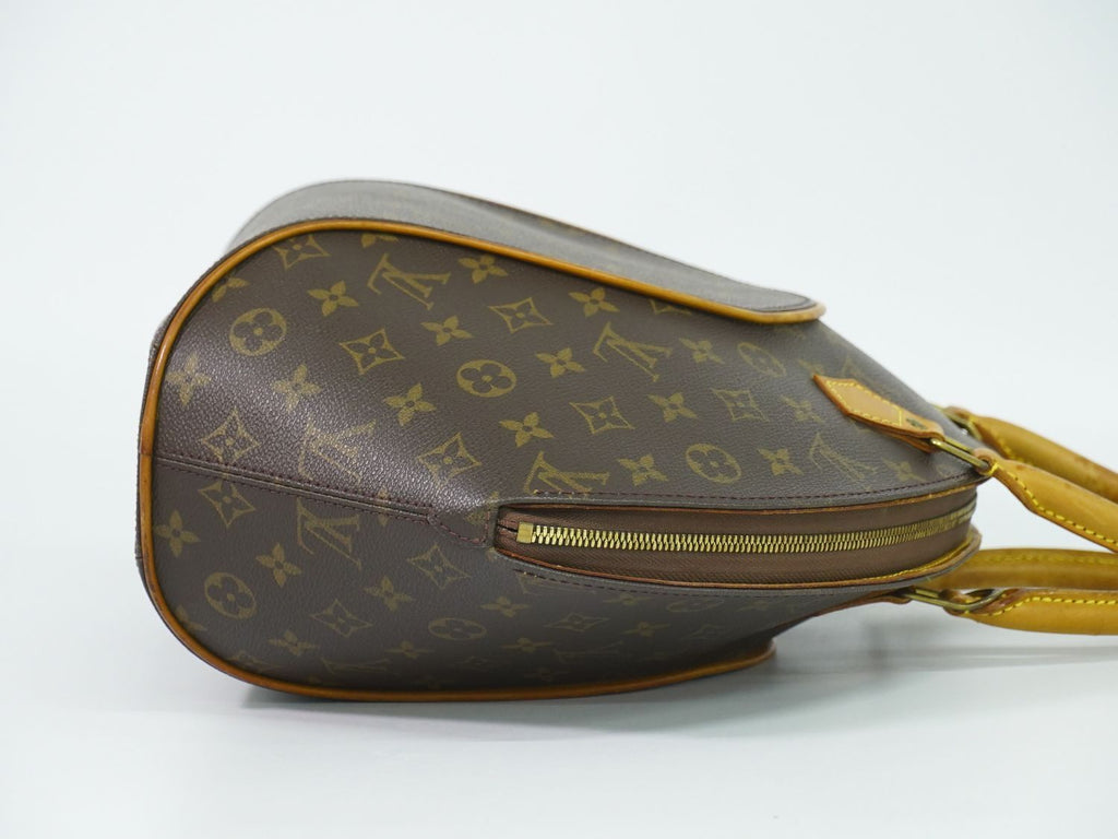 Louis Vuitton LV Ellipse MM Monogram Handbag Brown — view 4