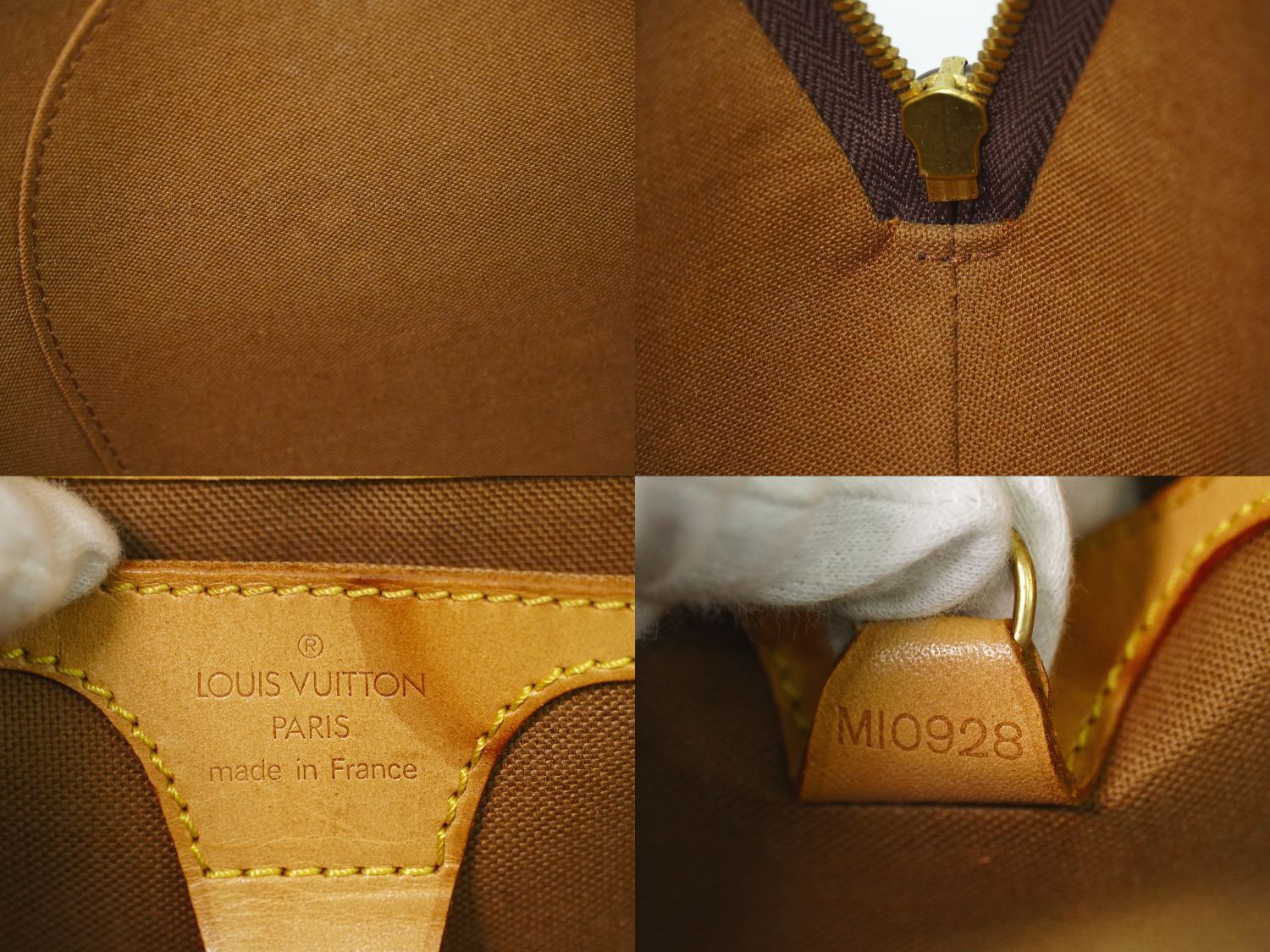 Louis Vuitton LV Ellipse MM Monogram Handbag Brown — view 9