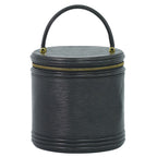 Louis Vuitton LV Cannes Epi Leather Vanity Bag Handbag Black