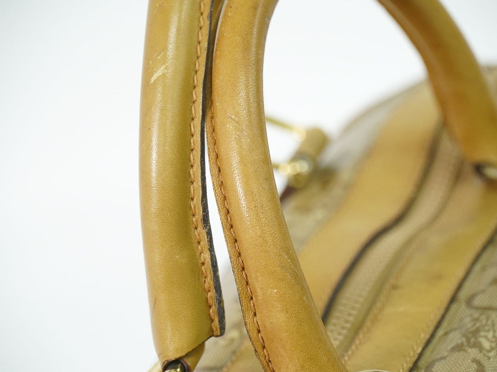 Celine C Sulky Boston Bag Beige — view 6