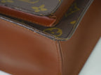 Louis Vuitton LV Monceau Monogram 2-Way Shoulder Bag Brown — view 7