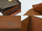 Louis Vuitton LV Monceau Monogram 2-Way Shoulder Bag Brown — view 9
